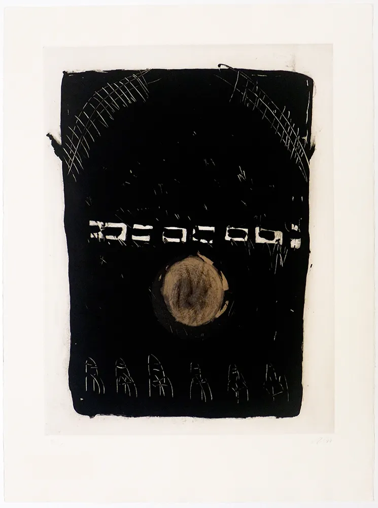 版画 Solano - Plaça del joc de la pilota I