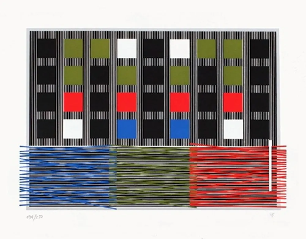 丝网印刷 Soto - Untitled