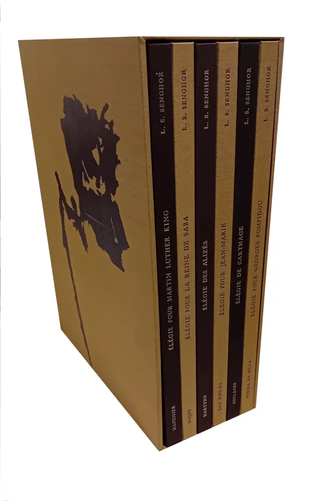 蚀刻版画 Soulages - LES ELEGIES MAJEURES