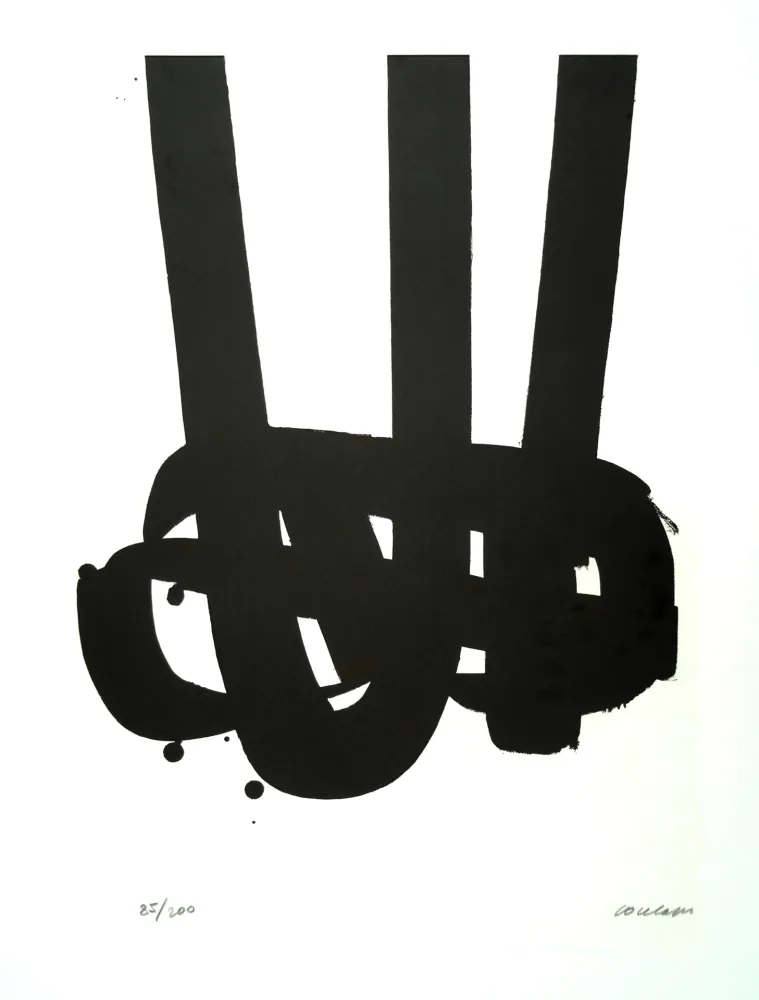 石版画 Soulages - Lithographie 29