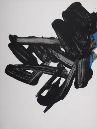 石版画 Soulages - Lithographie N° 17, 1964
