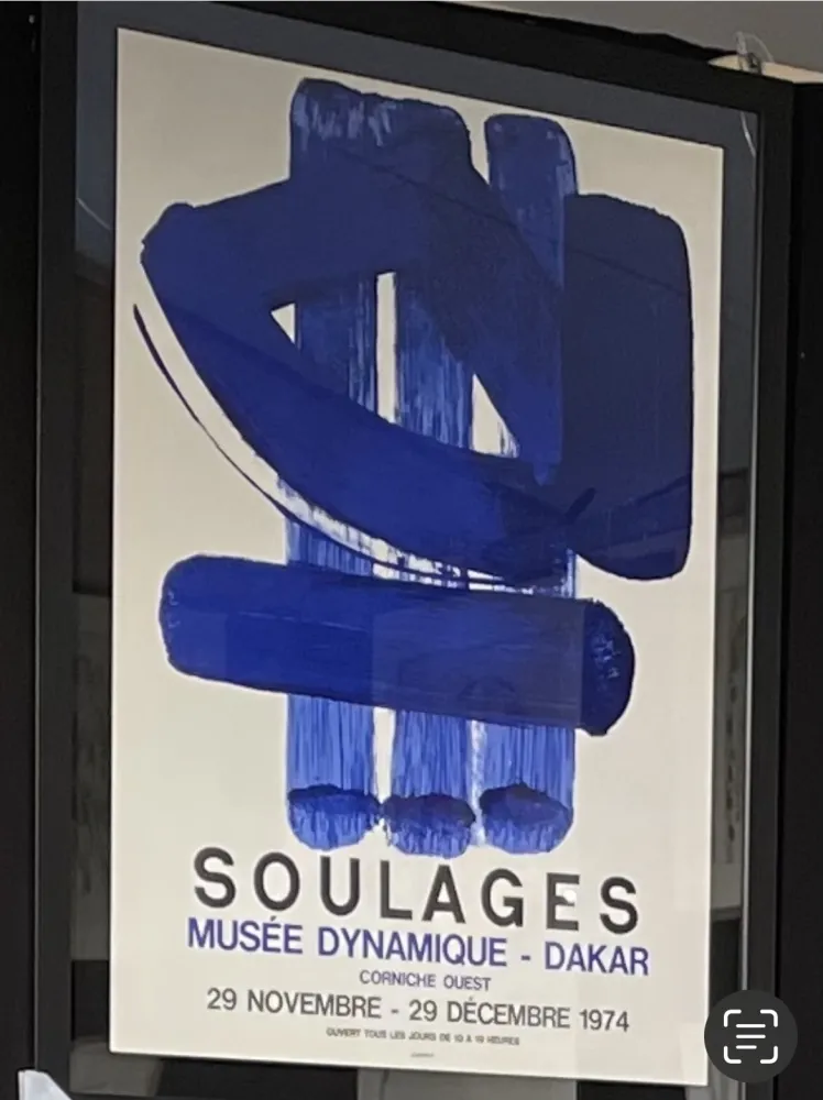 石版画 Soulages - Musée dynamique 