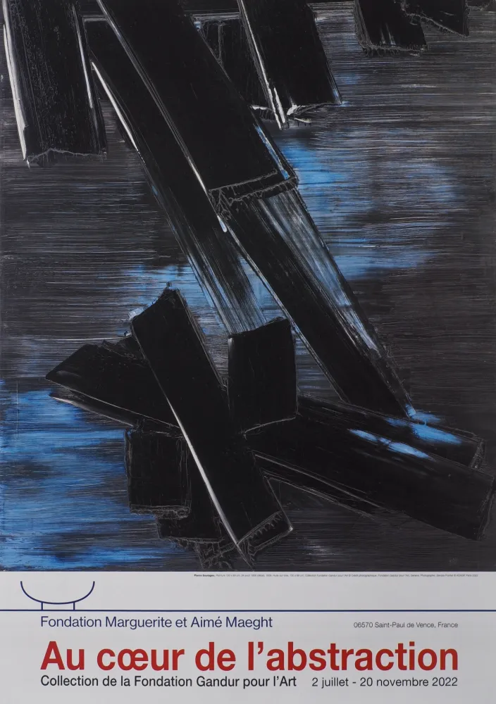 插图书 Soulages - Peinture 24 août 1958