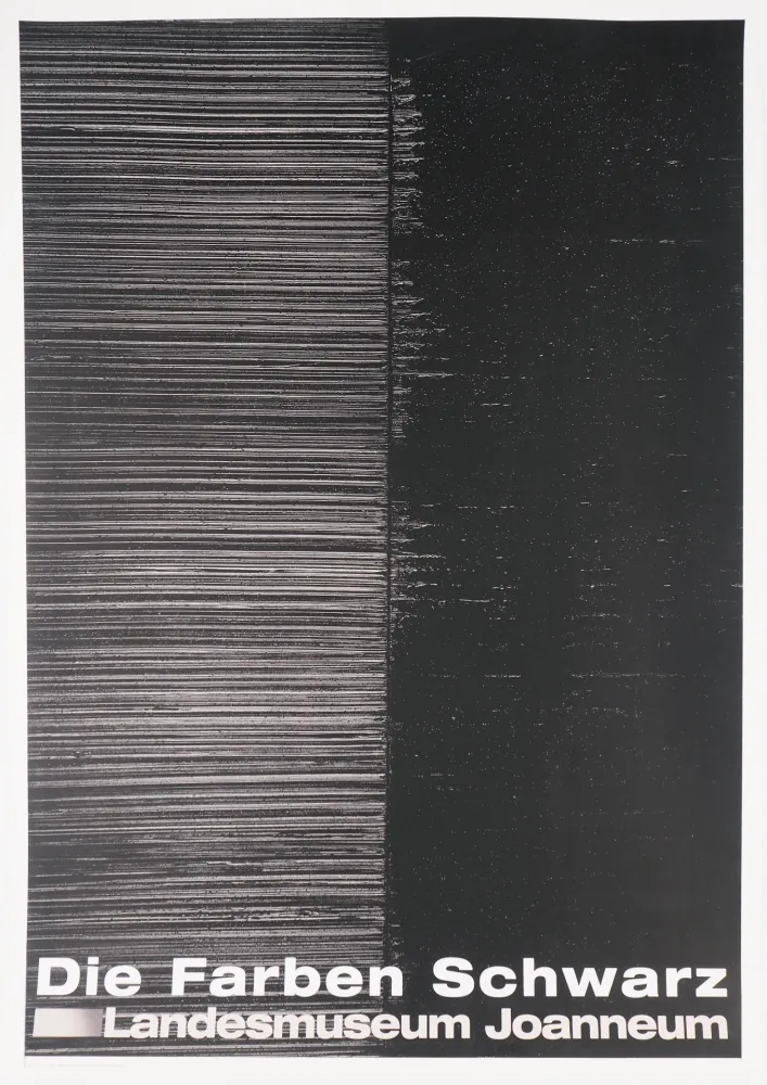 丝网印刷 Soulages - Sérigraphie n°25
