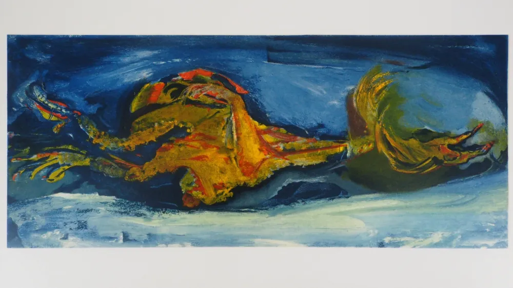 石版画 Soutine - Le Coq