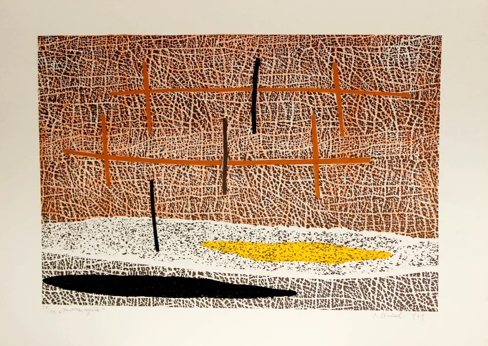 石版画 Spacal - DANZA SEGRETA