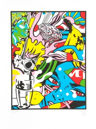 石版画 Speedy Graphito - Diamond Dream