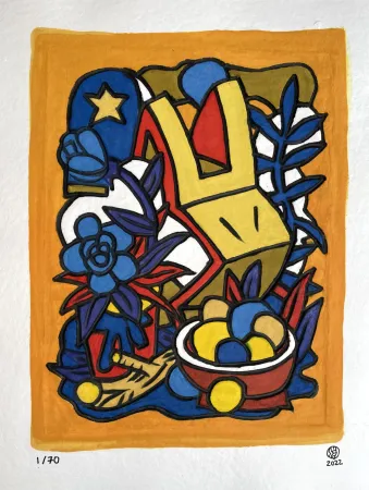 版画 Speedy Graphito - Printemps