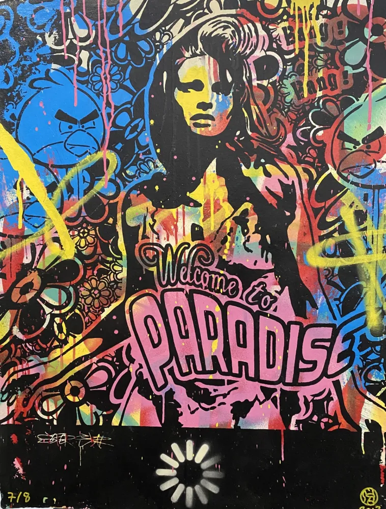 丝网印刷 Speedy Graphito - Welcome to Paradise