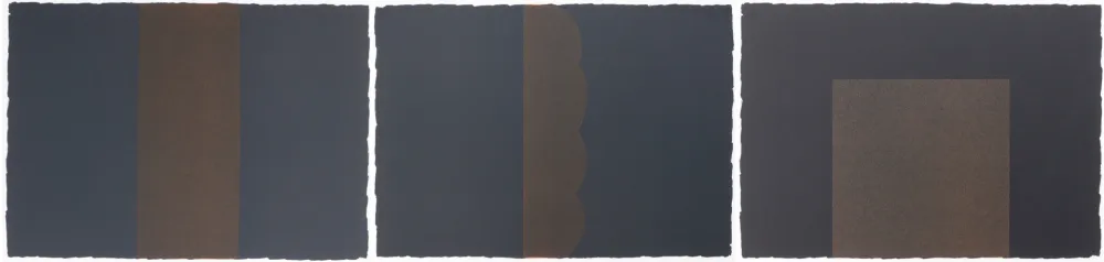 石版画 Spescha - Sans titre - triptyque