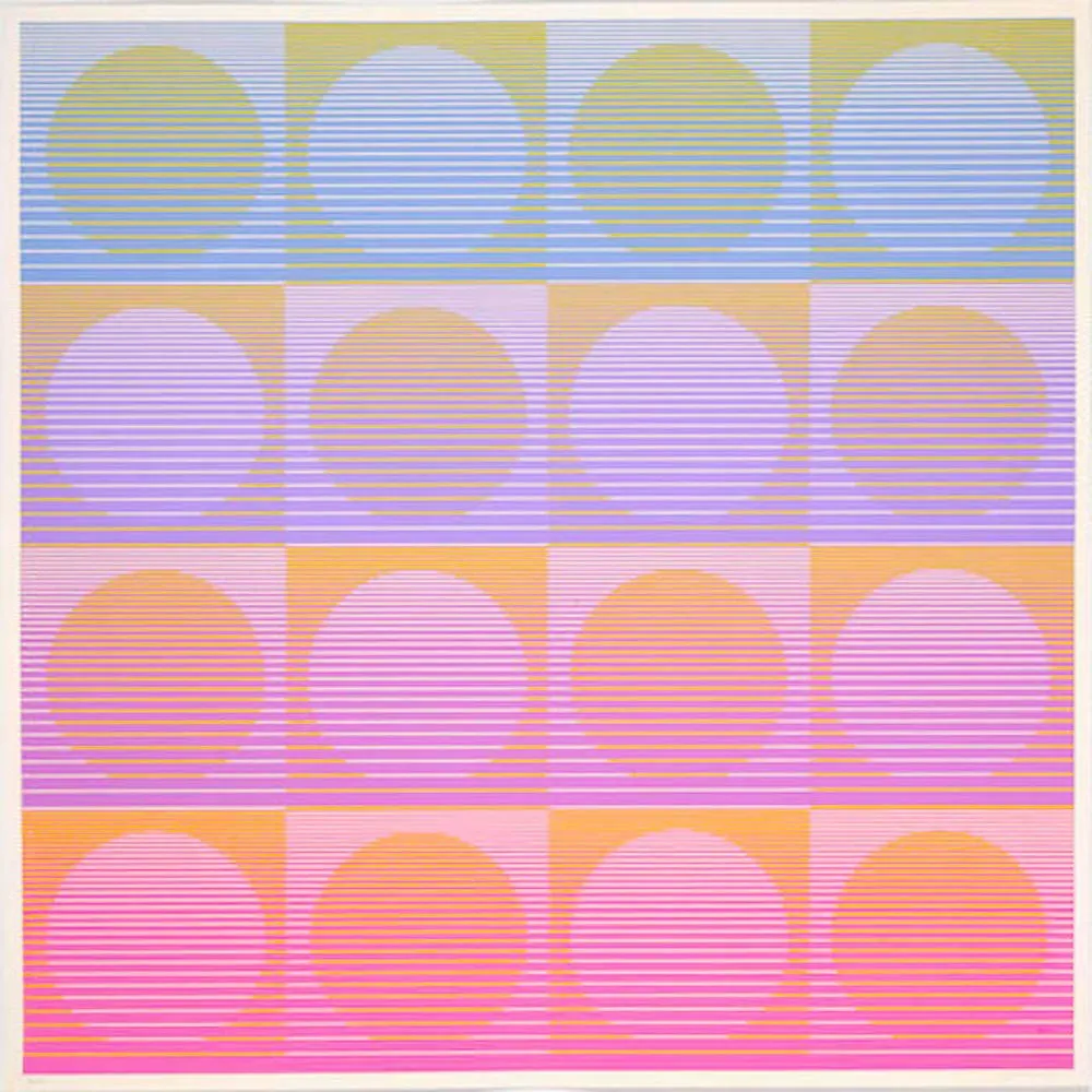 丝网印刷 Stanczak - Aerial, from Twelve Progressions