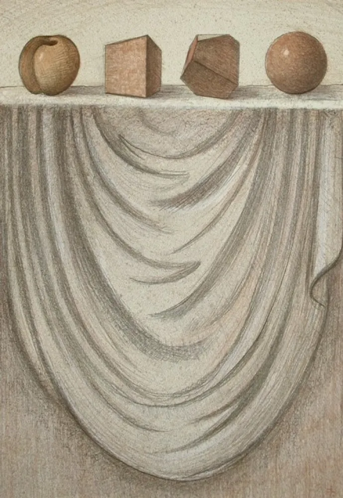 石版画 Subirachs - Fruits