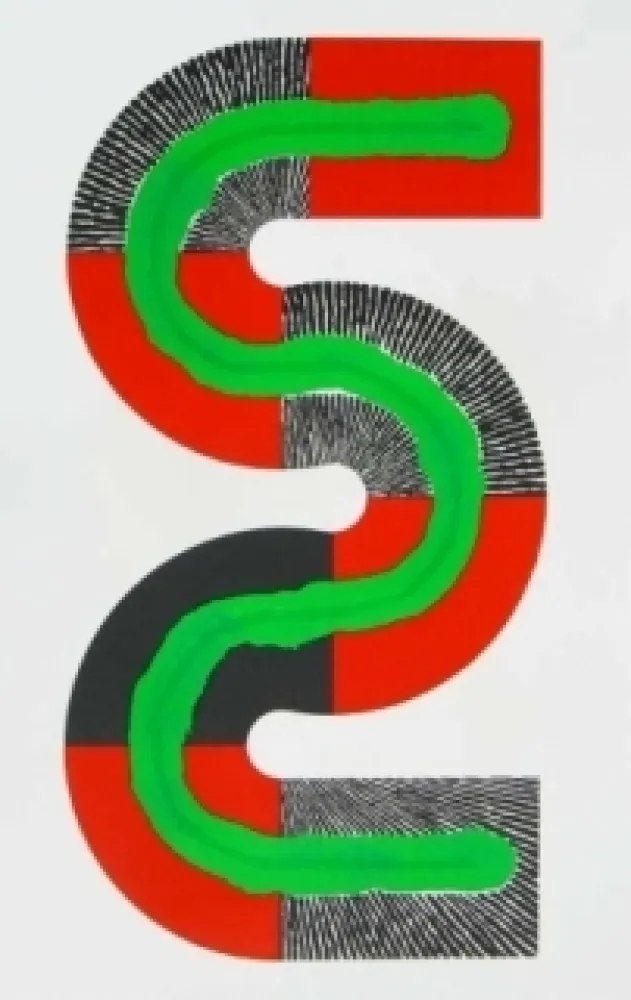 石版画 Sugai - S-Octobre 