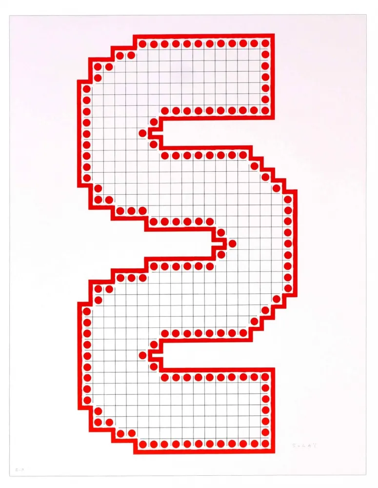 石版画 Sugai - Sans titre