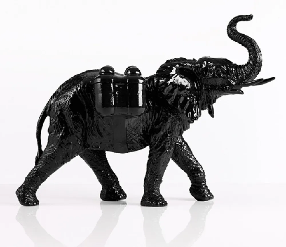 复数作品 Sweetlove - Cloned black Elephant with Waterpacks.