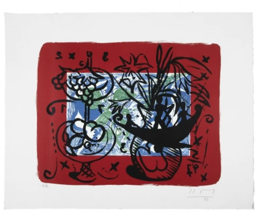 石版画 Szczesny - Fruit Still Life