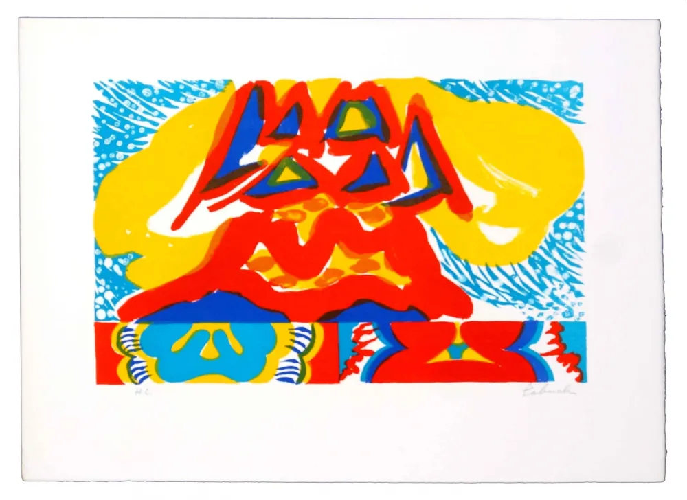 石版画 Tabuchi - Sans titre