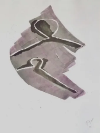 石版画 Tal Coat - LEVE