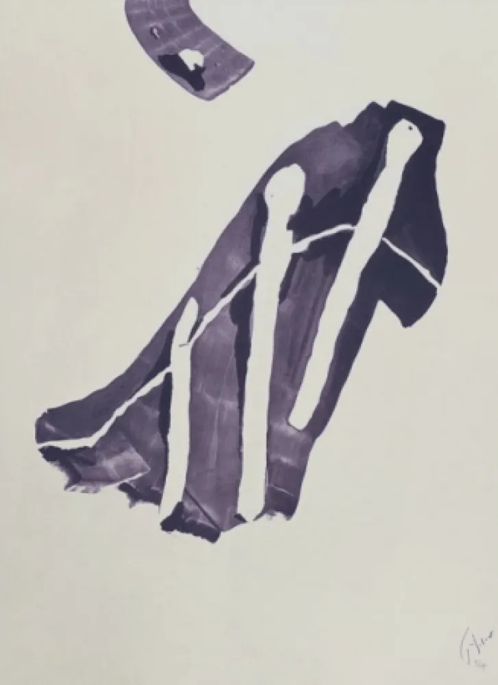 石版画 Tal Coat - PENCHE