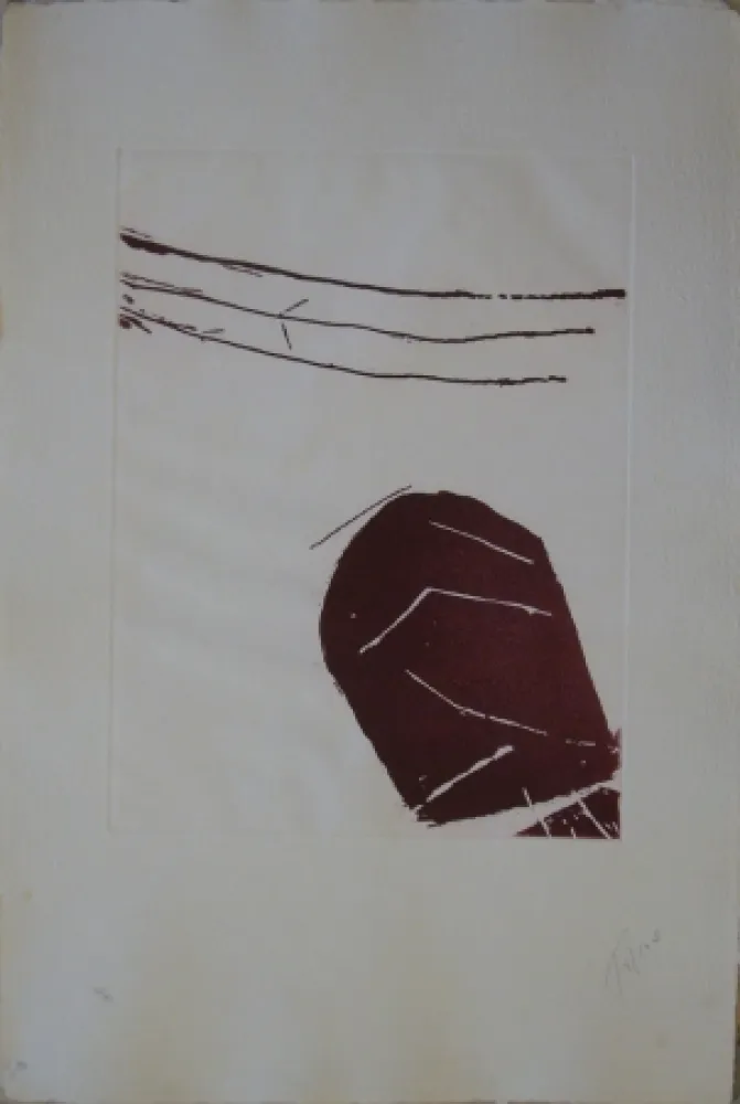 蚀刻飞尘法 Tal Coat - Planche de l'almanach