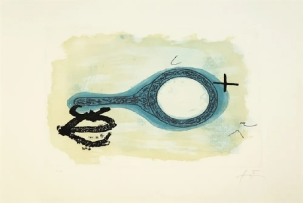 版画 Tàpies - Aparicions-1	