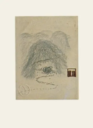 版画 Tàpies - Aparicions 3