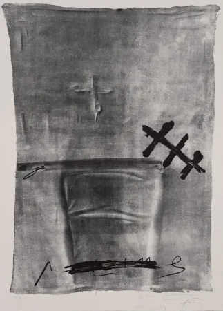 石版画 Tàpies - 