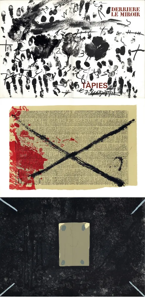 插图书 Tàpies - Derrière le Miroir n° 175 . TÀPIES: 