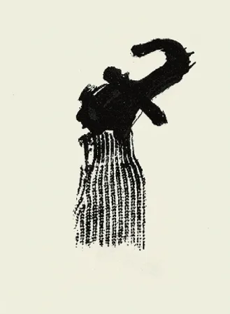 石版画 Tàpies - Llambrec 10