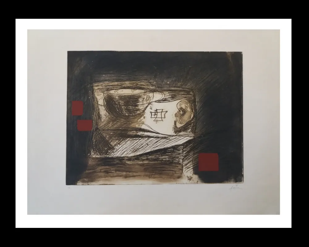 版画 Tàpies - LLULL I TAPIES