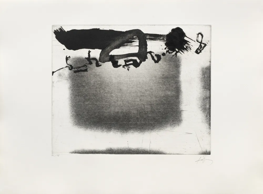 版画 Tàpies - Panier