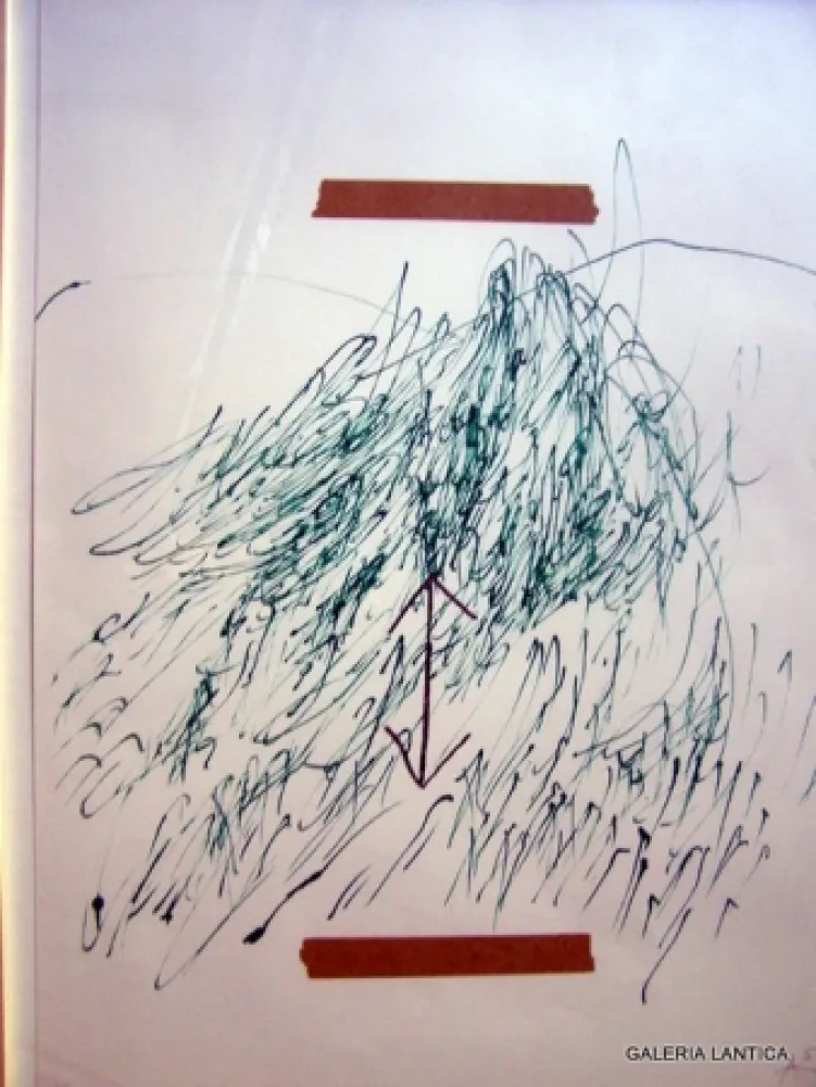 石版画 Tàpies - POEMAS DEL CATALAN