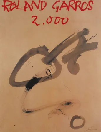 胶版印刷 Tàpies - Roland Garros 2000