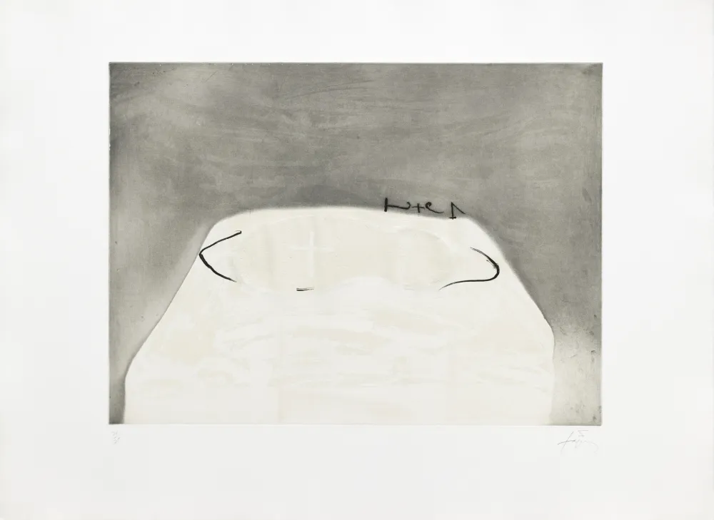 版画 Tàpies - Semelle 