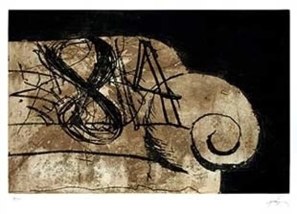 版画 Tàpies - Sofa