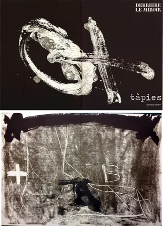 插图书 Tàpies - TÀPIES. Monotypes . Derrière le Miroir n° 210. Juin 1974