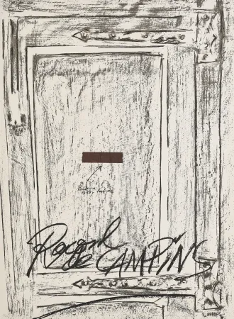 石版画 Tàpies - Untitled 