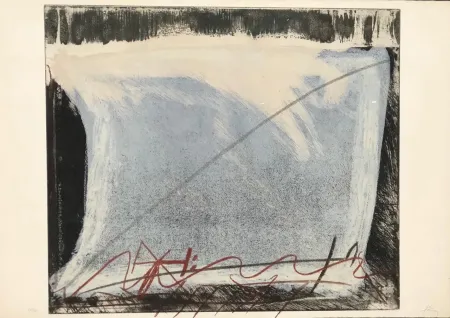 蚀刻版画 Tàpies - Voilé