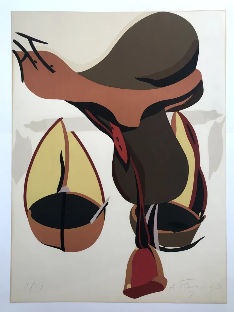 石版画 Telemaque - Pour Joan Prats 