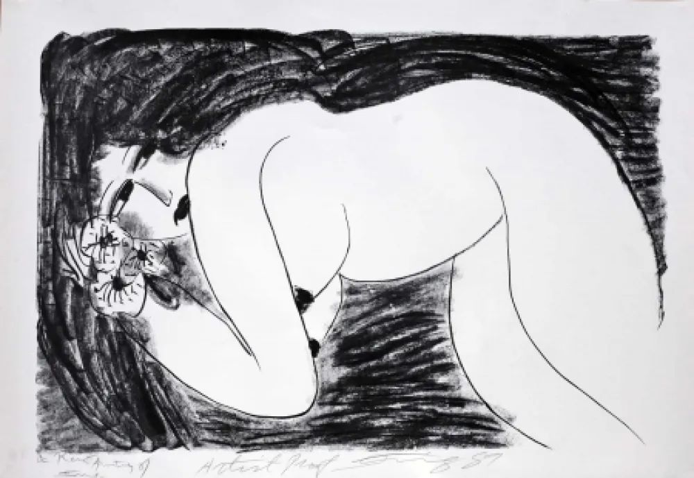 石版画 Ting - Sans titre