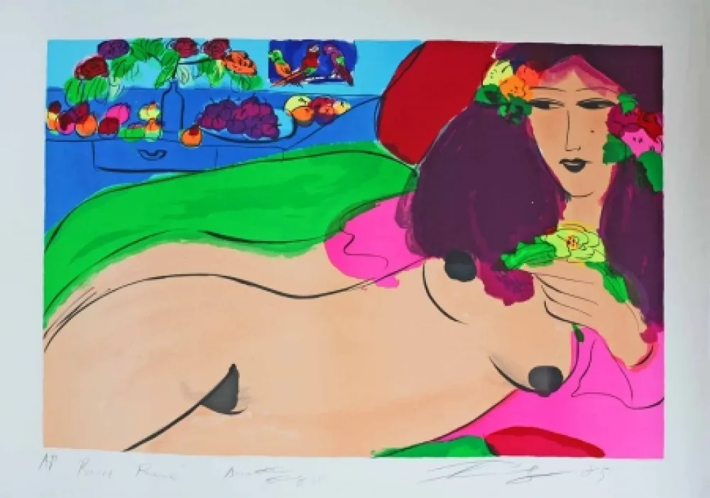 石版画 Ting - Sans titre