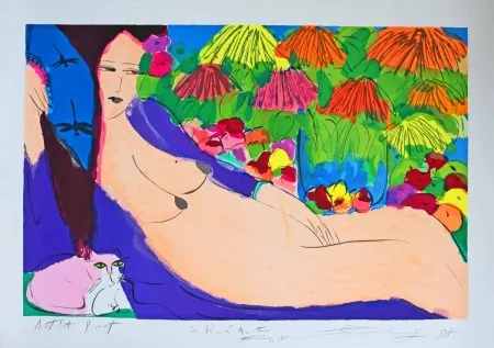 石版画 Ting - Sans titre