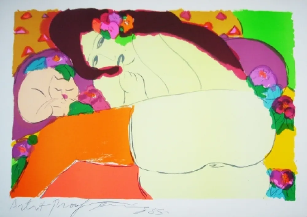 石版画 Ting - Woman 8