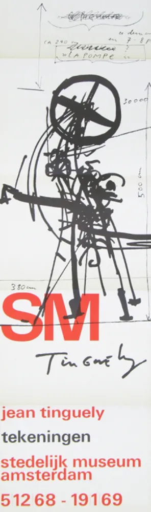 海报 Tinguely - '' La Pompe ''