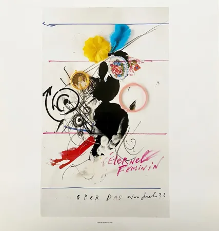 胶版印刷 Tinguely - L'Eternel Féminin
