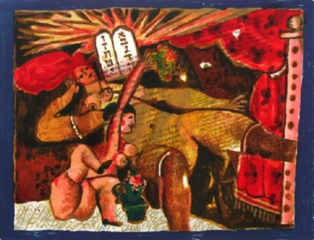 石版画 Tobiasse - Cantique des cantiques v