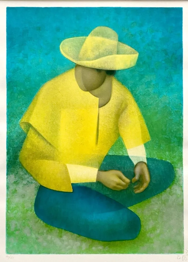 石版画 Toffoli - Le Mexicain