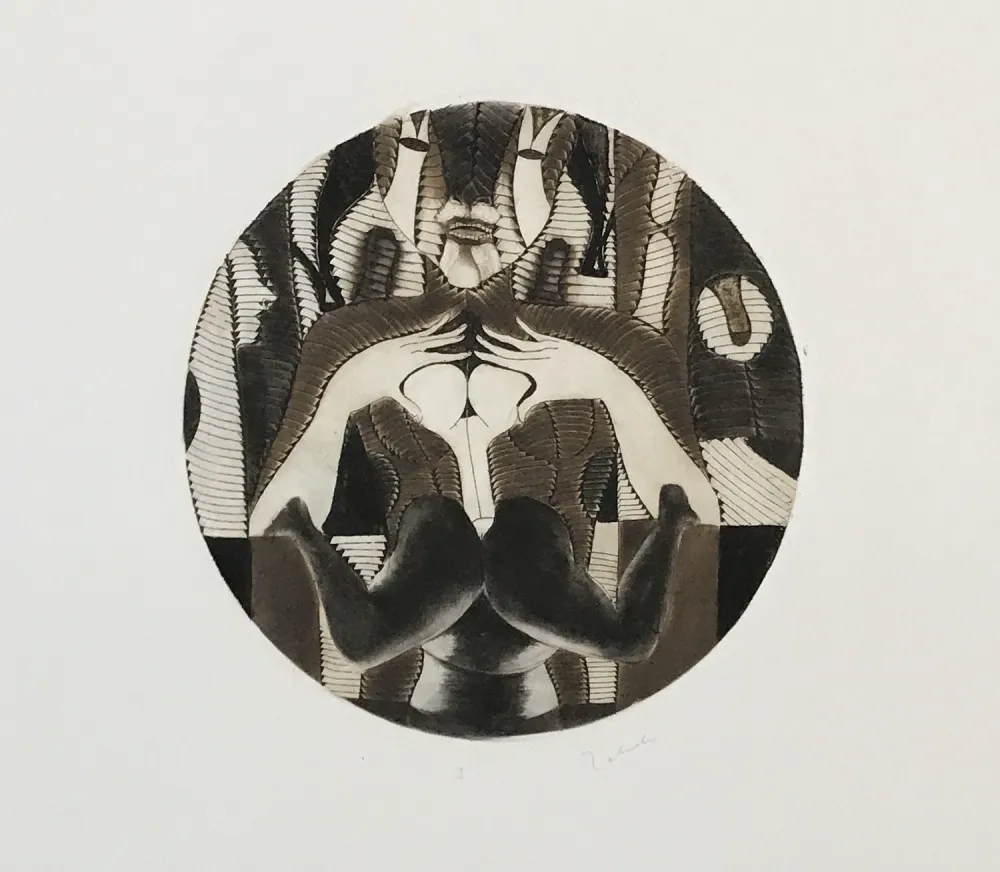 蚀刻版画 Toledo - Honey