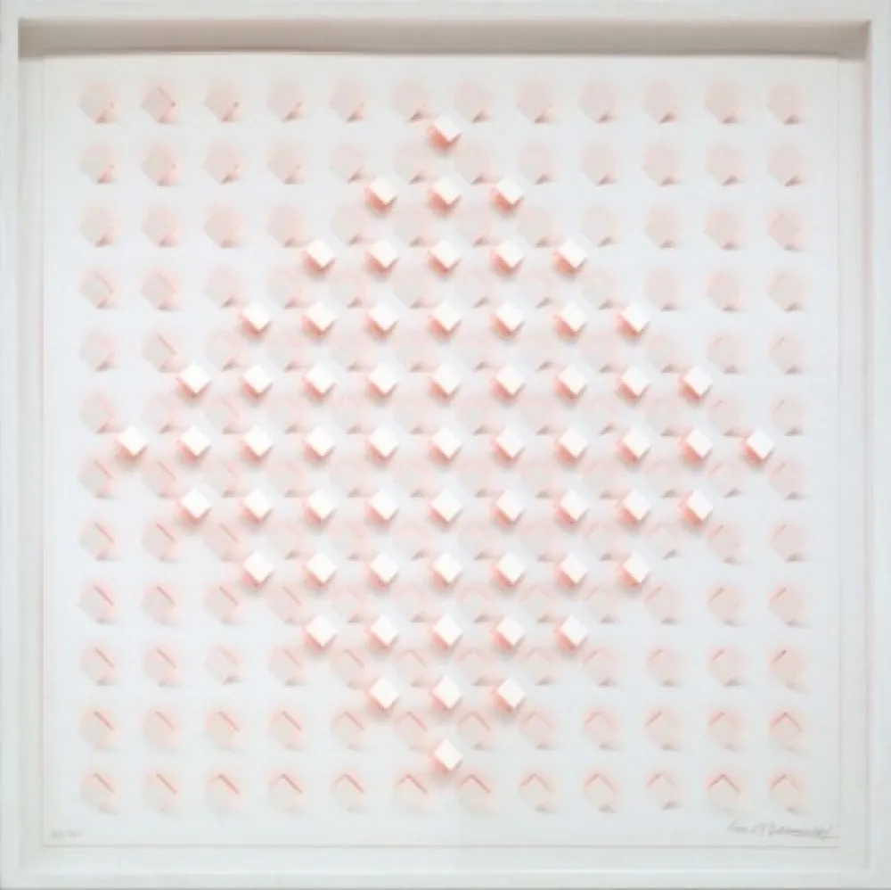 石版画 Tomasello - S/T 1 - Naranja