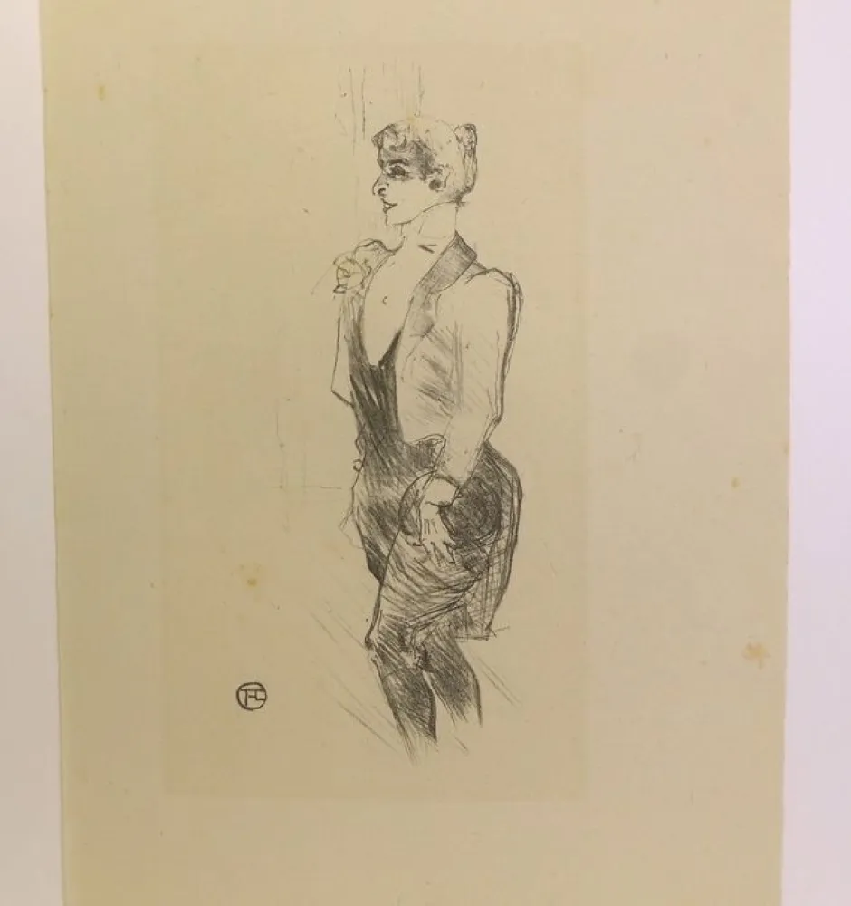 石版画 Toulouse-Lautrec - Mary Hamilton